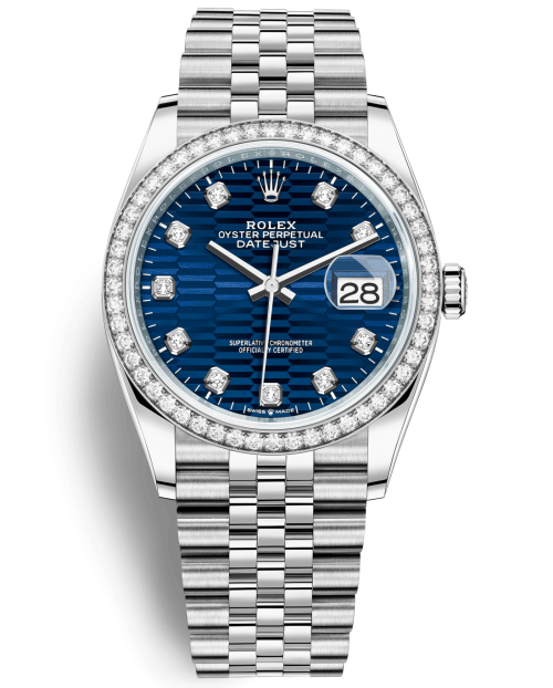 Превью товара Rolex Datejust 36 mm Blue Dial White Gold and Diamionds