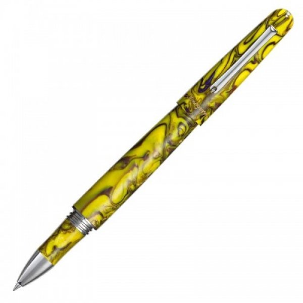 Ручка-роллер Montegrappa Elmo 01 Fantasy Bloom Iris Yellow 