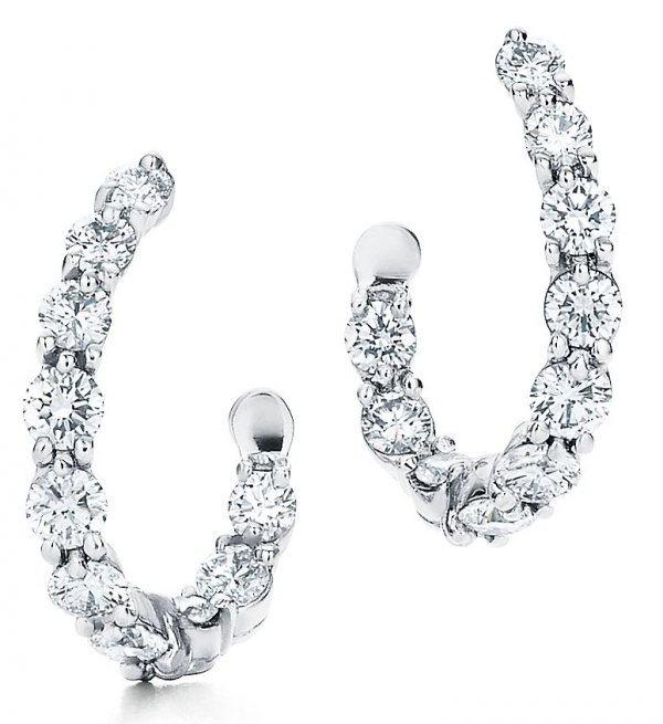 Tiffany & Co.  Inside-out Hoop Earrings