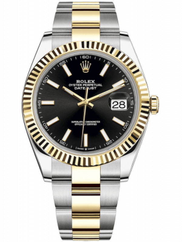 Rolex Datejust 41 Rolesor Yellow Fluted