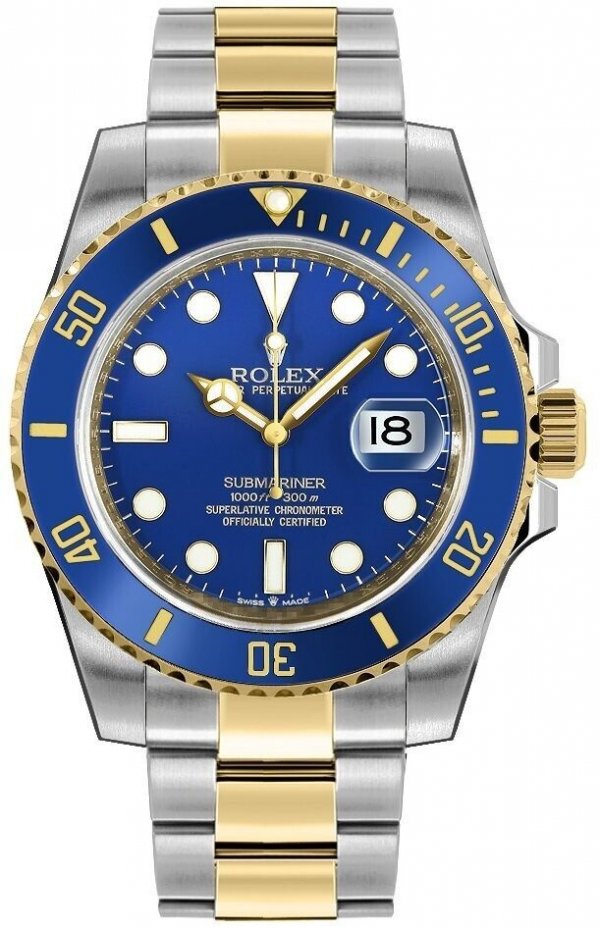 Rolex Submariner Date 41 mm Oystersteel and yellow gold