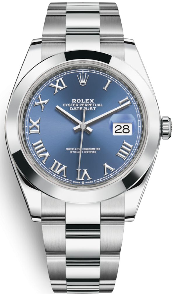 Rolex Datejust Azzurro Blue