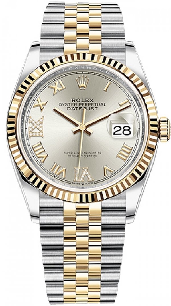 Rolex Datejust 36 mm Oystersteel and yellow gold
