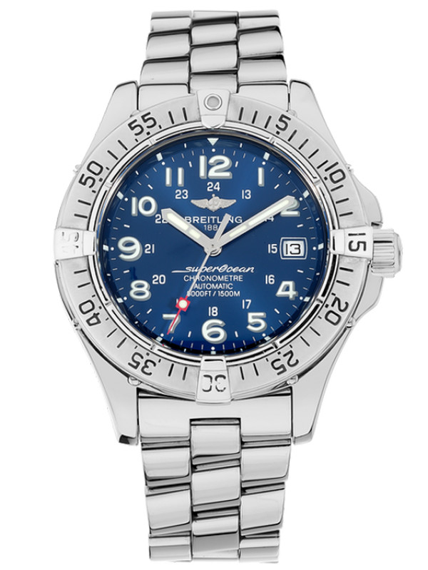breitling-aeromarine-superocean-blue-dial-a17360 Breitling Aeromarine Superocean Blue Dial A17360 — изображение 1