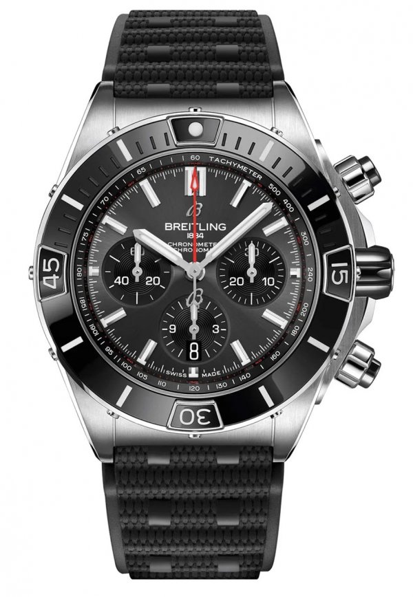 breitling-super-chronomat-b01-44-mm-chernie Breitling Super Chronomat B01 44 mm черные — изображение 1