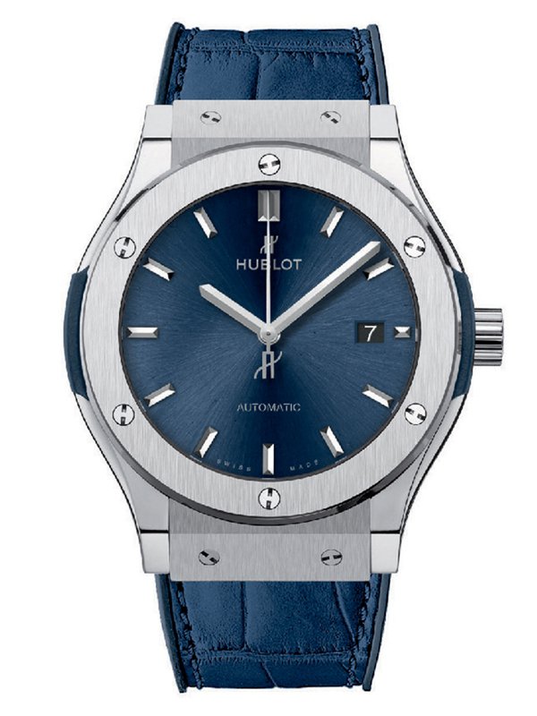 hublot-classic-fusion-blue-titanium Hublot Classic Fusion Blue Titanium — изображение 1