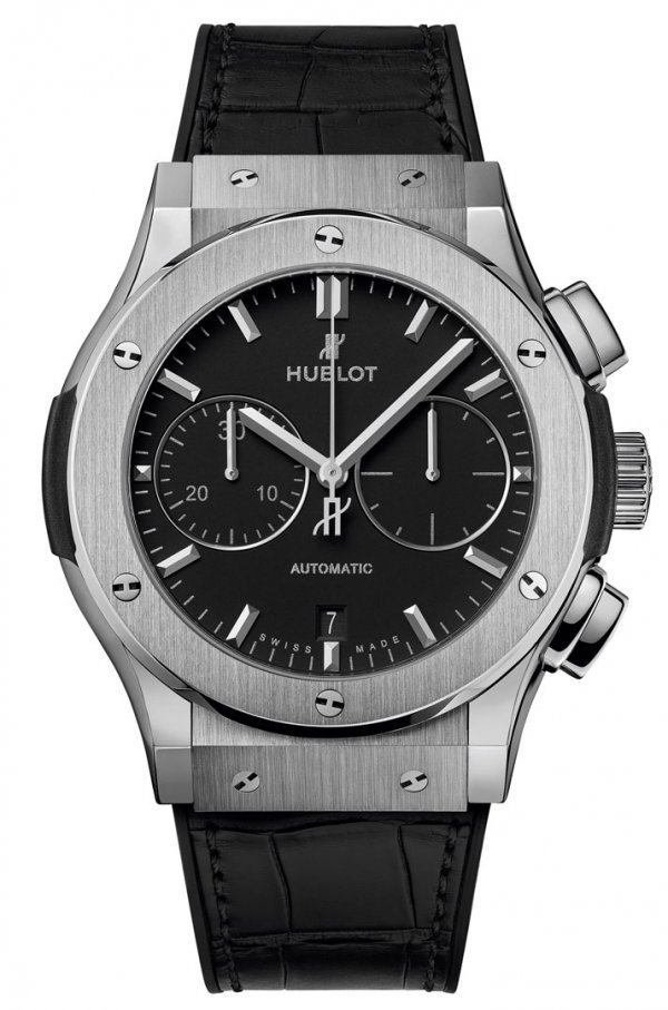 hublot-classic-fusion-chronograph-titanium-black Hublot Classic Fusion Chronograph Titanium Black — изображение 1