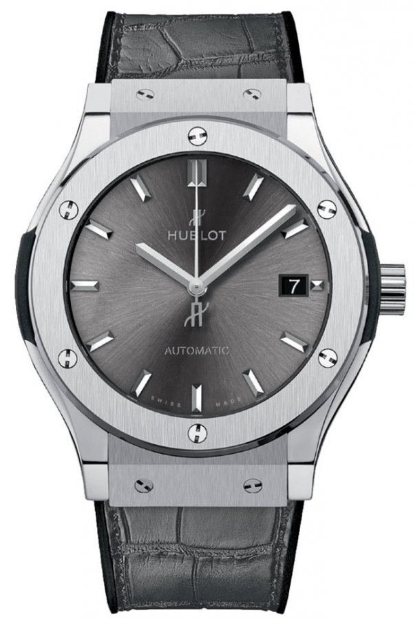 hublot-classic-fusion-racing-grey-titanium-42-mm Hublot Classic Fusion Racing Grey Titanium 42 mm — изображение 1