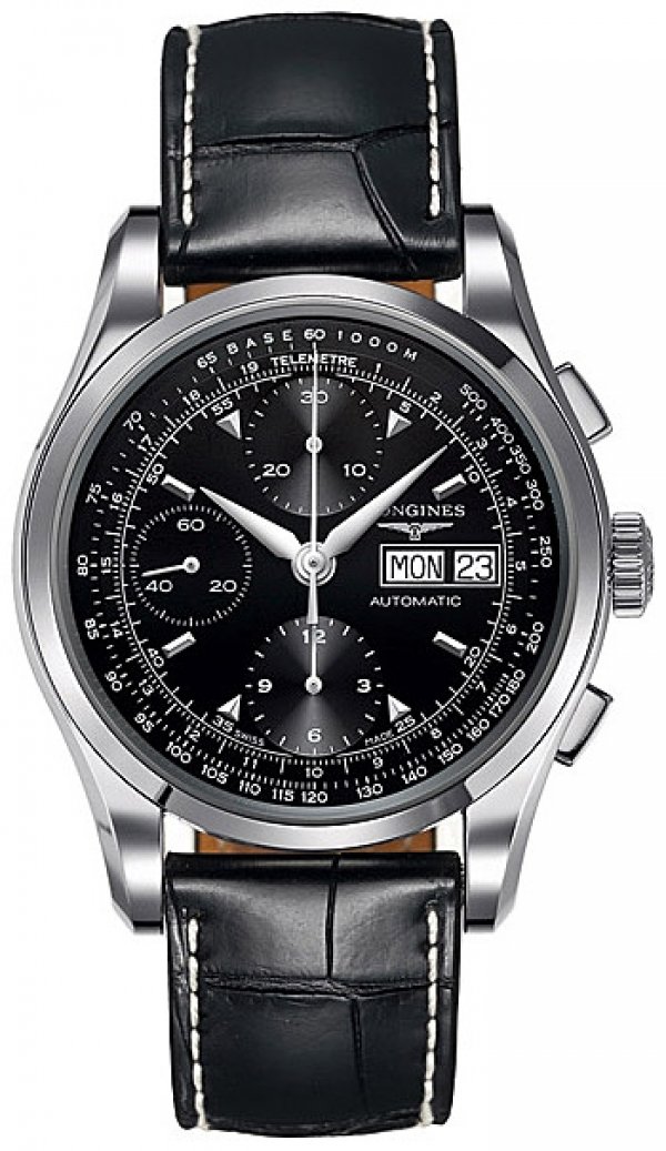 longines-master-collection-chernie Longines Master Collection черные — изображение 1