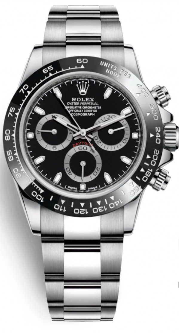 rolex-116500ln-black-dial-cosmograph-daytona-cerachrom-steel Rolex 116500LN BLACK DIAL Cosmograph Daytona Cerachrom Steel — изображение 1