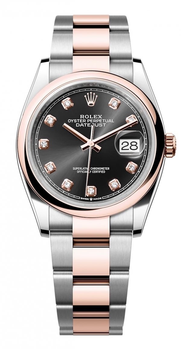 rolex-datejust-36-mm-bright-black Rolex Datejust 36 mm Bright Black — изображение 1