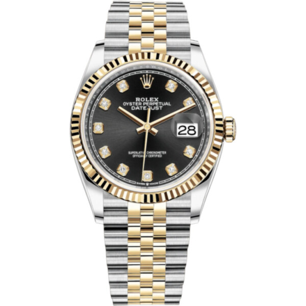 Rolex Datejust 36 mm Steel and Yellow Gold