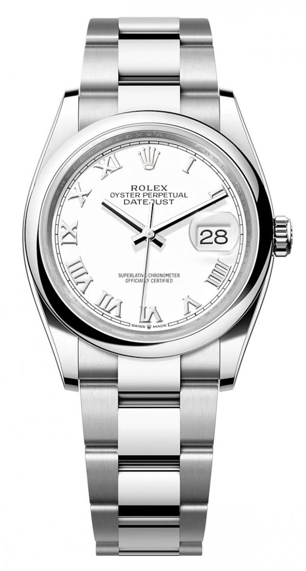 rolex-datejust-36-mm-white_1 Rolex Datejust 36 mm White — изображение 1