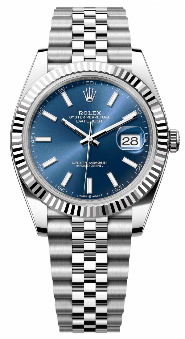 rolex-datejust-41-blue-dial Rolex Datejust 41 Blue Dial — изображение 1