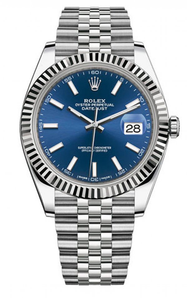 rolex-datejust-41mm-steel-and-white-gold Rolex Datejust 41mm Steel and White Gold — изображение 1