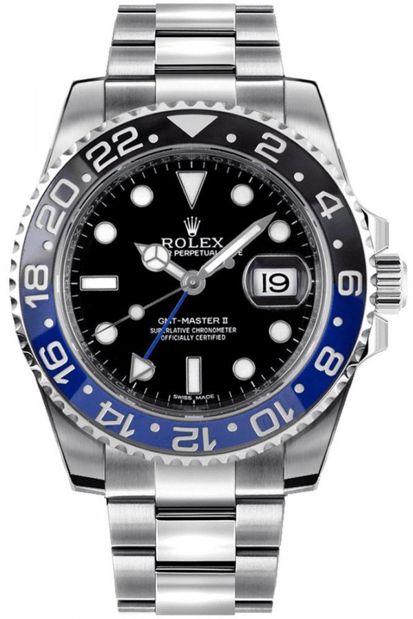rolex-gmt-master-ii-40-mm-116710-batman Rolex GMT-Master II 40 mm 116710 Batman — изображение 1