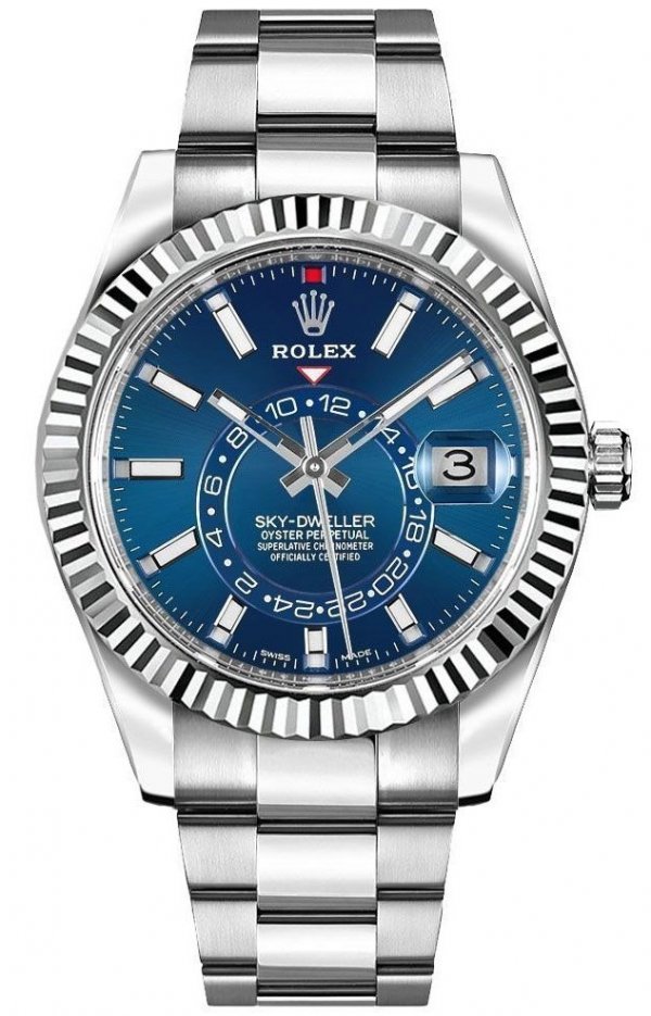rolex-sky-dweller-42-mm-steel-blue Rolex Sky-Dweller 42 mm Steel Blue — изображение 1