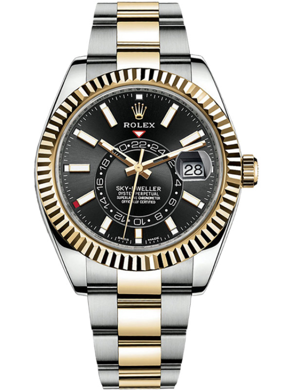 rolex-sky-dweller-yellow-rolesor-326933 Rolex Sky-Dweller Yellow Rolesor 326933 — изображение 1
