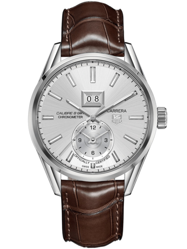 tag-heuer-carrera-calibre-8-grande-date-gmt-war5011fc6291 TAG Heuer Carrera Calibre 8 Grande Date GMT WAR5011.FC6291 — изображение 1