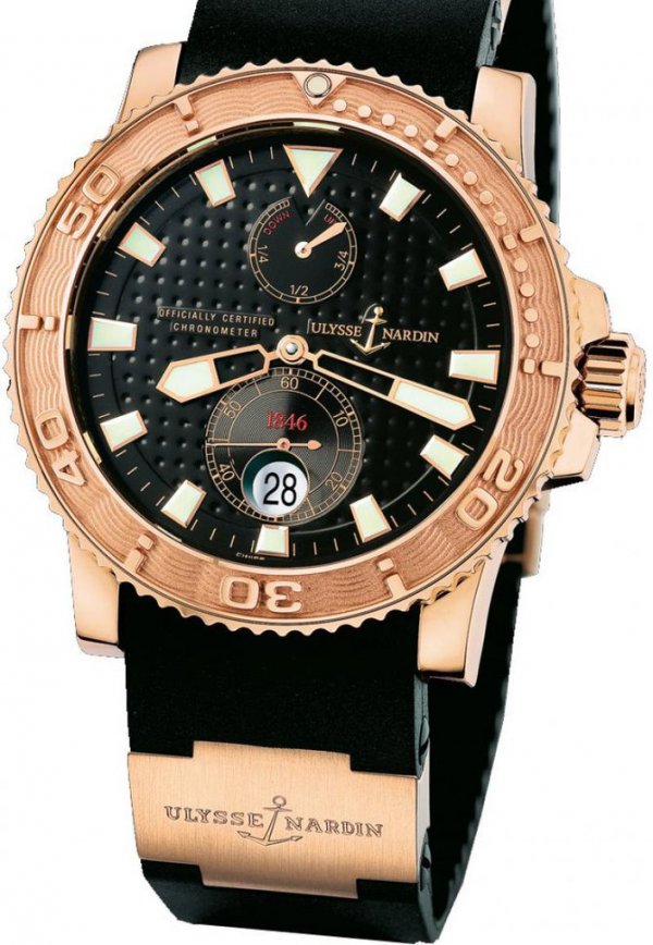 ulysse-nardin-maxi-marine-diver-rose-gold-266-33 Ulysse Nardin Maxi Marine Diver Rose Gold 266-33 — изображение 1