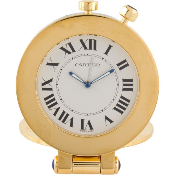 Настольные часы-будильник Cartier